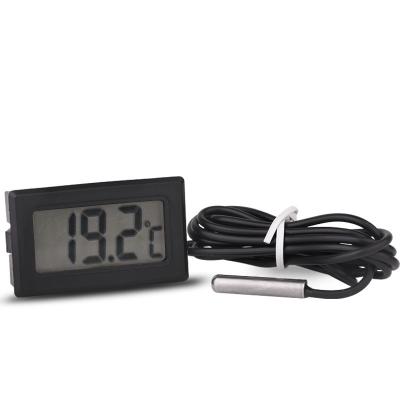 China LCD Display Mini Digital Thermometer For Freezer Refrigerator TPM-10 48*28.5*16mm for sale