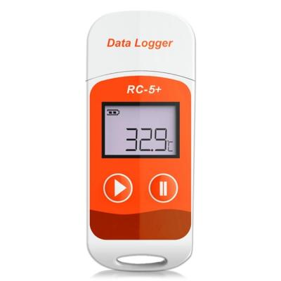 China High Accuracy Elitech RC-5+ Digital USB Temperature Data Logger Recorder Temperature Data Logger Rise For Laboratories Etc. transport cold chain refrigeration for sale