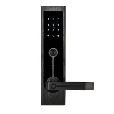 China Hotel Aluminum Alloy Smart Door Lock Four Ways To Open And Easy To Use And Install for sale