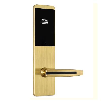 China Hotel Security Aluminum Alloy Hotel Door Lock With Outstanding Temperament for sale