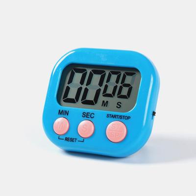 China Cute Kitchen Timer Digital Big Digits Alarm Loud Magnetic Stand Holder with Large LCD Display for Cooking Sports Cooking Games for sale