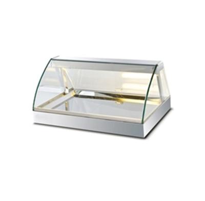 China Modern Bakery Hot Cake Display Cabinet Cases / Heat Tabletop Cake Display Showcase for sale