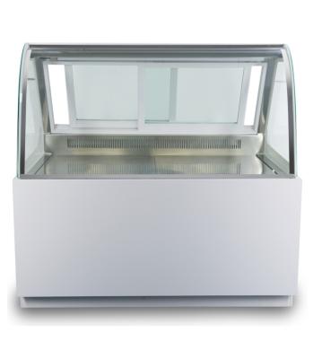 China Superior Single-temperature Quality Refrigerated Deli To Display Display Fridge For Supermarket for sale