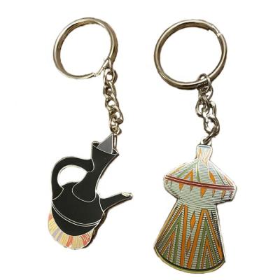 China All Customers Customized New Arrival Metal Accessories Cheap Price Key Chain Online Sale Ready To Ship Mummy Key Chain for sale