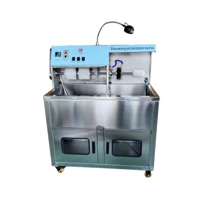 China Semi-automatic dry school shoe seals special commercial cleaners shoe washing and sterilizing machine used for all kinds of shoe for sale