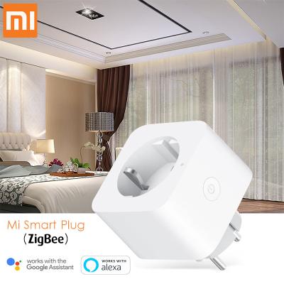 China Multifunctional Zigbee Plug Socket Xiaomi MI Smart WiFi EURO version Mijia Gateway APP EU Plug Remote Control for sale