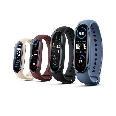 China Original Xiaomi MI Band 6 Touch Screen Global Version Smart Heart Rate Fitness Sport Wristband for sale