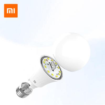 China MI LED Light Bulb Adjustable Brightness 2700K Aluminum Smart Warm White Smart Controls (Warm White) with Google Assistant Alexa 8W E27 for sale