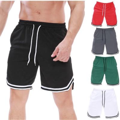 China Anti-wrinkle Mens Summer Shorts Bodybuilding Muscle Sportswear Exercise Beach Custom Made Shorts For Men for sale