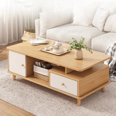 China Best Selling New Design Extendable Best Price Furniture Living Room Storage Home Coffee Table for sale