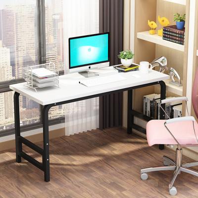 China Design extendable modern minimalist cheap office computer desk steel wood table for sale