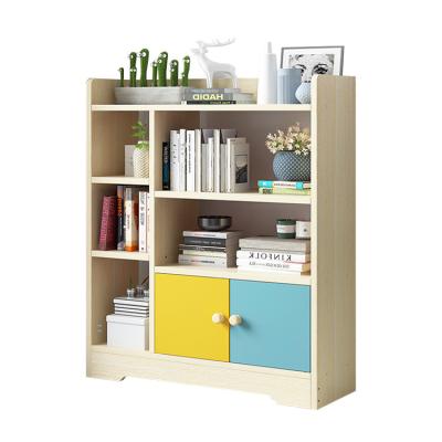 China New Design Simple Extendable Shelf Home Space Saving Color Bookcase for sale