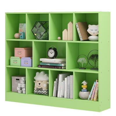 China Expandable Modern Minimalist Modern Office Bookcase Furniture Back Panel Wooden Shelving Bookcase for sale