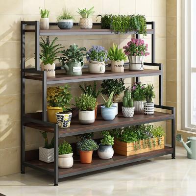 China Modern Indoor Outdoor Decorative Metal Flower Stand Plant Stand Metal Flower Pot Holder for sale