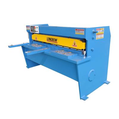 China 2-4mm plate Guillotine Shearing Machine sheet metal CNC electric for sale