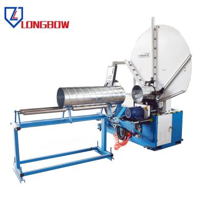 Chine sprial round tube duct forming machine from LONGBOW company à vendre