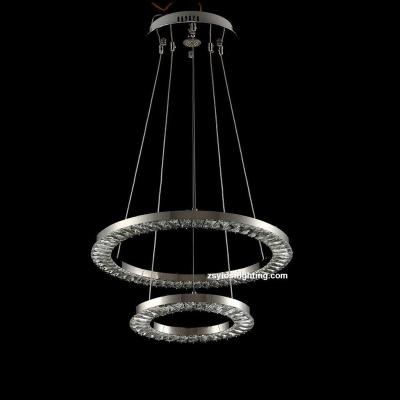 China Modern Modern Products LED Crystal Simple Chandelier Light Pendant Lamp for sale