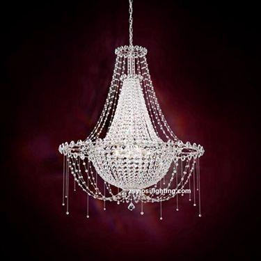 China Wholesale Elegant Design Traditional Crystal Chandeliers Indoor Lighting Pendant Lights for sale