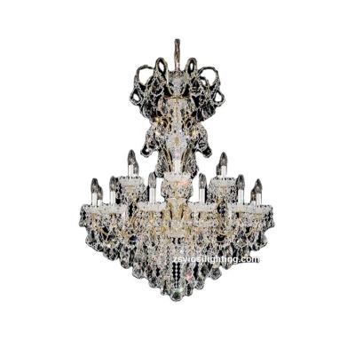 China Wholesale Price Traditional House Vintage Wrought Iron Circular Chandelier for sale