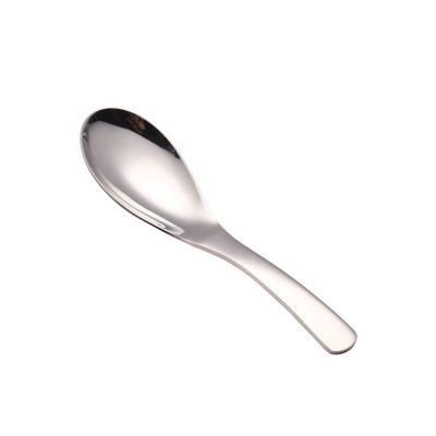 China Eco - Friendly High Quality Food Grade Stainless Steel Flatware 304 Sustainable Dinner Spoon for sale