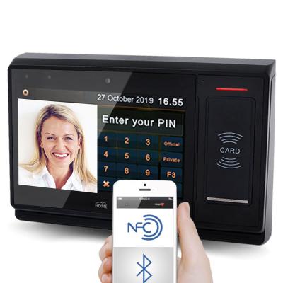 China Built-in Camera CE Certified Biometric PoE TCP/IP Android Access Control and Time Attendance System Battery Operated, with Software and SDK for sale