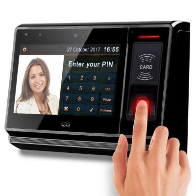 China Reliable Touch Screen Wiegand Interface Biometric Fingerprint Access Control Device for sale