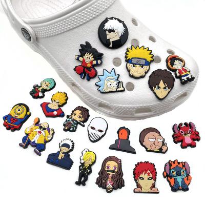 China Croc Jibz Croc Shoe Charms Anime Shoe Clog Shoe Decoration Shoe Accessories for Kid's Party for sale