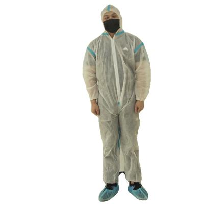 China Knitte Or Elastic Cuffs Professional Disposable Waterproof PPE Isolation Gowns for sale