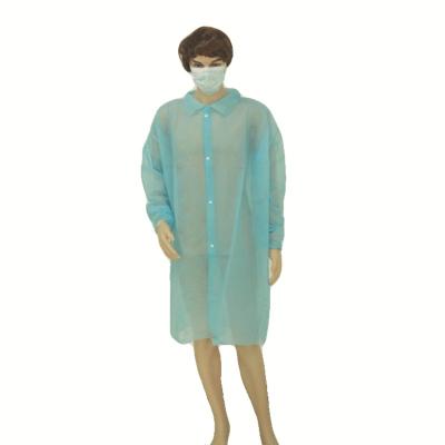 China Professional Disposable Elastic Cuff Isolation Gowns High Quality Waterproof Knitte Or Hospital for sale