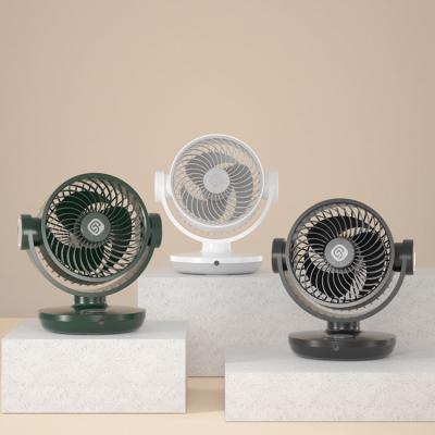 China Hot Selling Large Capacity 4 Speed ​​Wind Speed ​​LED Digital Display 2022 12000mAh Battery 12000mAh USB Rechargeable Portable Circulation Fan for sale