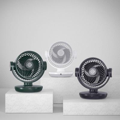 China Factory Wholesale 2022 LED Digital Display Small Desktop Desktop Fan Electric USB Air Cooling Portable Table Fans for sale