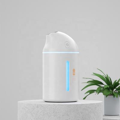 China Feel Comfortable 250ml Portable Air Humidifiers Mini USB Cool Mist Fogger Ultrasonic Mist Maker with Colorful LED Light for sale