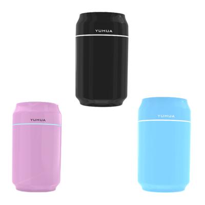 China Car Household Business Gift USB Rechargeable Mini Air Cool Humidifier with 7 Colors Light for sale