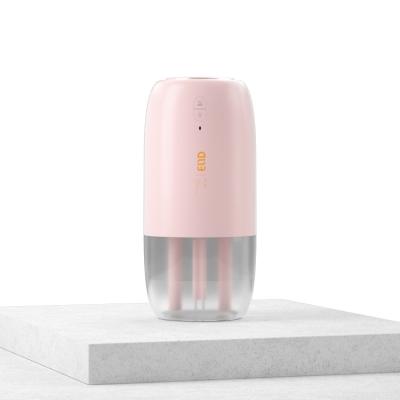 China Feel Comfortable Cool Mist Humidifier Power Off Protection 800ml Portable Waterless Spray Double Humidifier With Night Light for sale