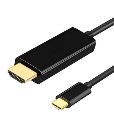 China MP3/MP4 Player 1.8m USB3.1 C to HDMI2.0 Cable Premium High Quality Adapter Cable Type C to HDMI Converter for Laptop, Projector 4k Video-Audio for sale