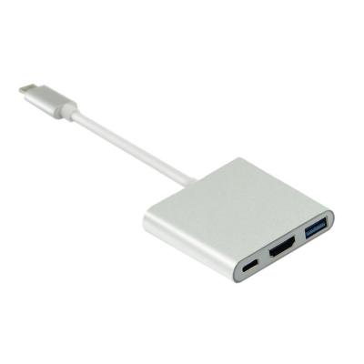 China COMPUTER USB 3.1 Type C to HDMI 4K Adapter with 1 port charging, for Apple NEW Macbook, Chromebook Pixel for sale