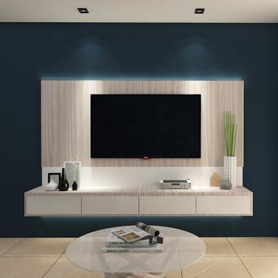 China Living Room Furniture (Height) Adjustable Custom Wood TV Cabinet Modern Wall TV Cabinet for sale