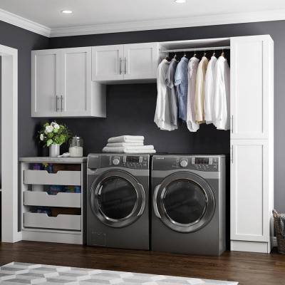 China Vermonhouzz Laundry Cabinet Modern Design Simple Laundry Cabinet Set for sale