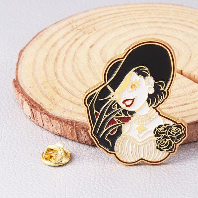 China America Badge Maker Making Pins Badges Holder Hard Lapel Pin Metal Wholesale Custom Anime Machine Design Enamel Lapel Logo for sale