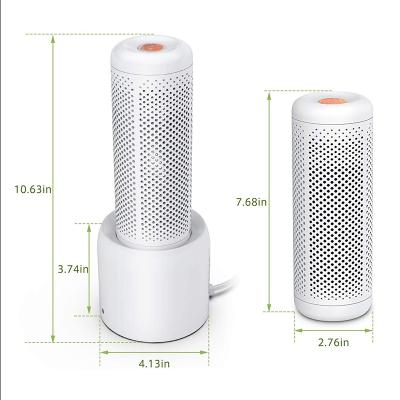 China Air Purified Mini Dehumidifier With Freestanding Drying Base For Closet Remove Odor for sale