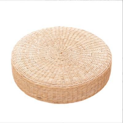 China Dropshipping Non-Toxic Multifunctional Hand & Woven Around Flooring Japanese Tatami Sitting Cushion Straw Padded for sale