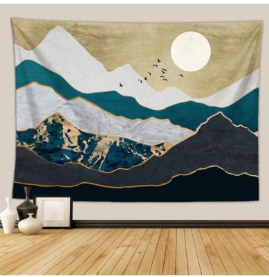 China Simple Decorative Wall Hanging Tapestry Home Decor Curtains Yoga Mat for sale