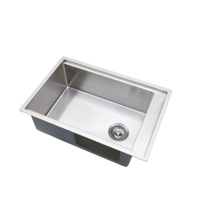 China Free Pattern Stainless Steel Kitchen Sinks Factory Designer Product Kitchen Sinks New Handmade Under Mount Kitchen Sinks for sale