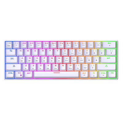 China Redrago Original Factory RGB Mini Keyboard Wireless OEM Gaming Computer Gamer Custom Mechanical Keyboard for sale