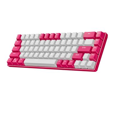 China Anti-ghosting Mechanical Keyboard Top Customized 61 87 Gaming OEM PBT Custom Backlit Mechanical Computer Keyboard Logo 60% RGB Key Top for sale