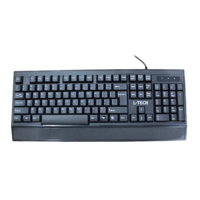 China Wholesale Teclado Teclado Standard Cheapest Price Office O E M Custom Logo USB Computer Keyboard for sale