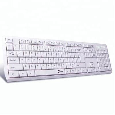 China Cheap Computer Desktop OEM Teclado E Numeric Keypad Teclado E Slim Ergonomic Keyboard 104 Keys for sale