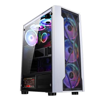 China Cooler Aigo Dlm21 Gaming Case CPU Cabinet Gaming Master K380 Atx Fans Sale Aigo Desktop Computer Case for sale