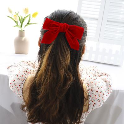 China New Product Hair Clip Fashion Platypus Ponytail Hair Clip Female Hair Clip Flannel Hair Clip Top Ornament for sale