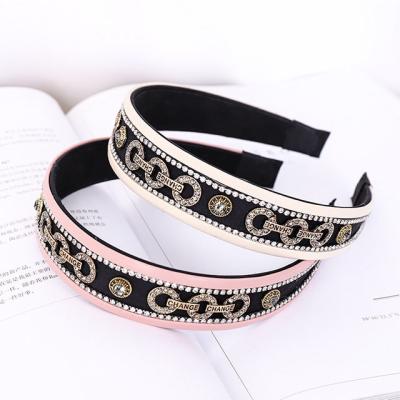 China Luxury Crystal Headband Accessories Girl Hair Headband High Quality Brand New Fashionable for sale